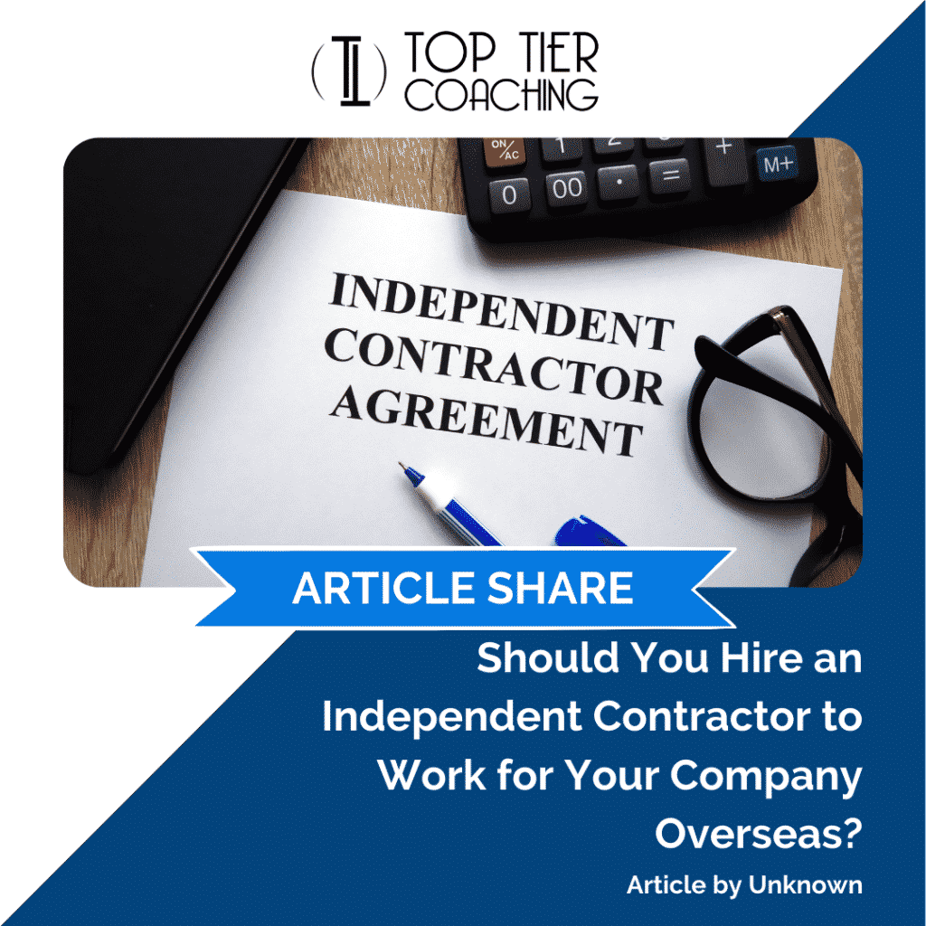 foreign contractors