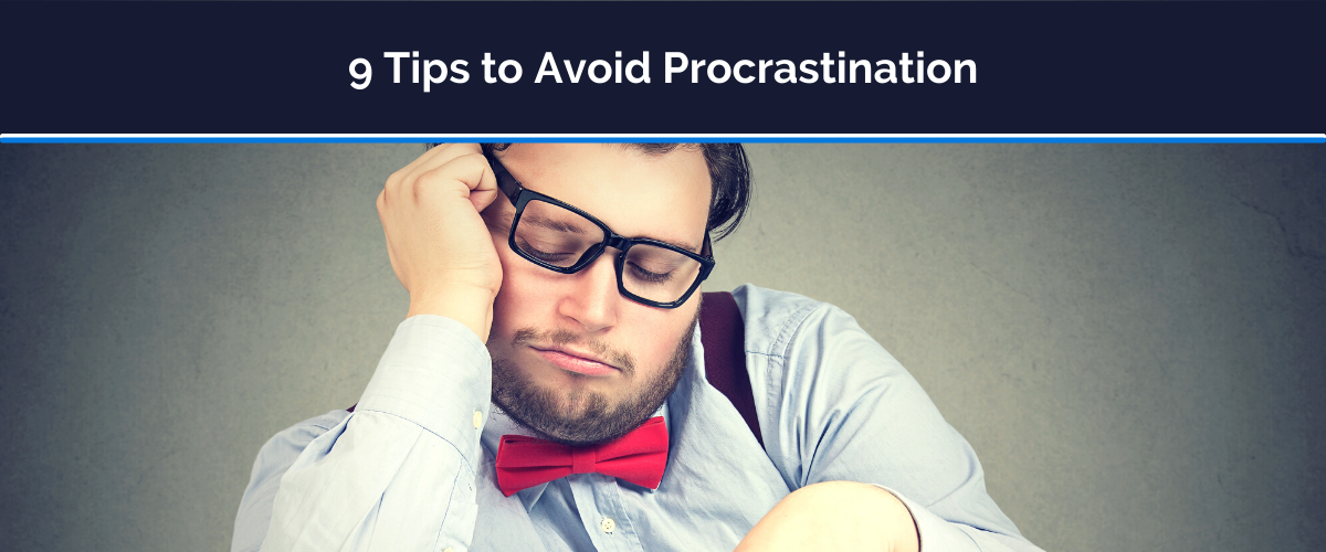 avoid procrastination