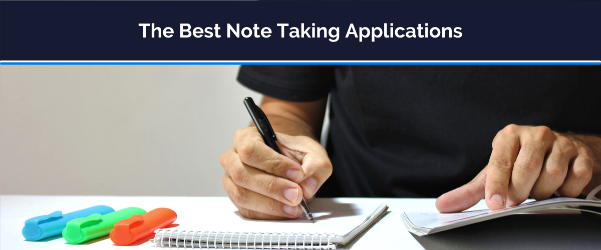 note taking applicatons